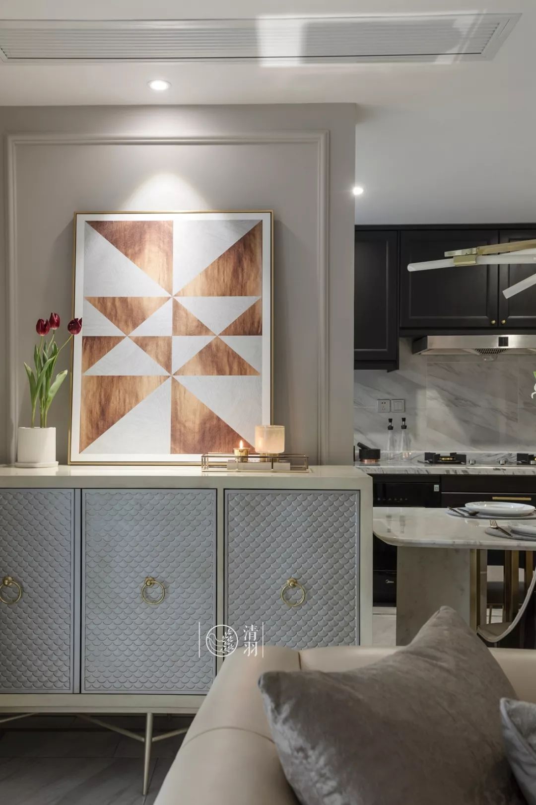 成都光舞云端 | 清羽设计的人间烟火美宅-26