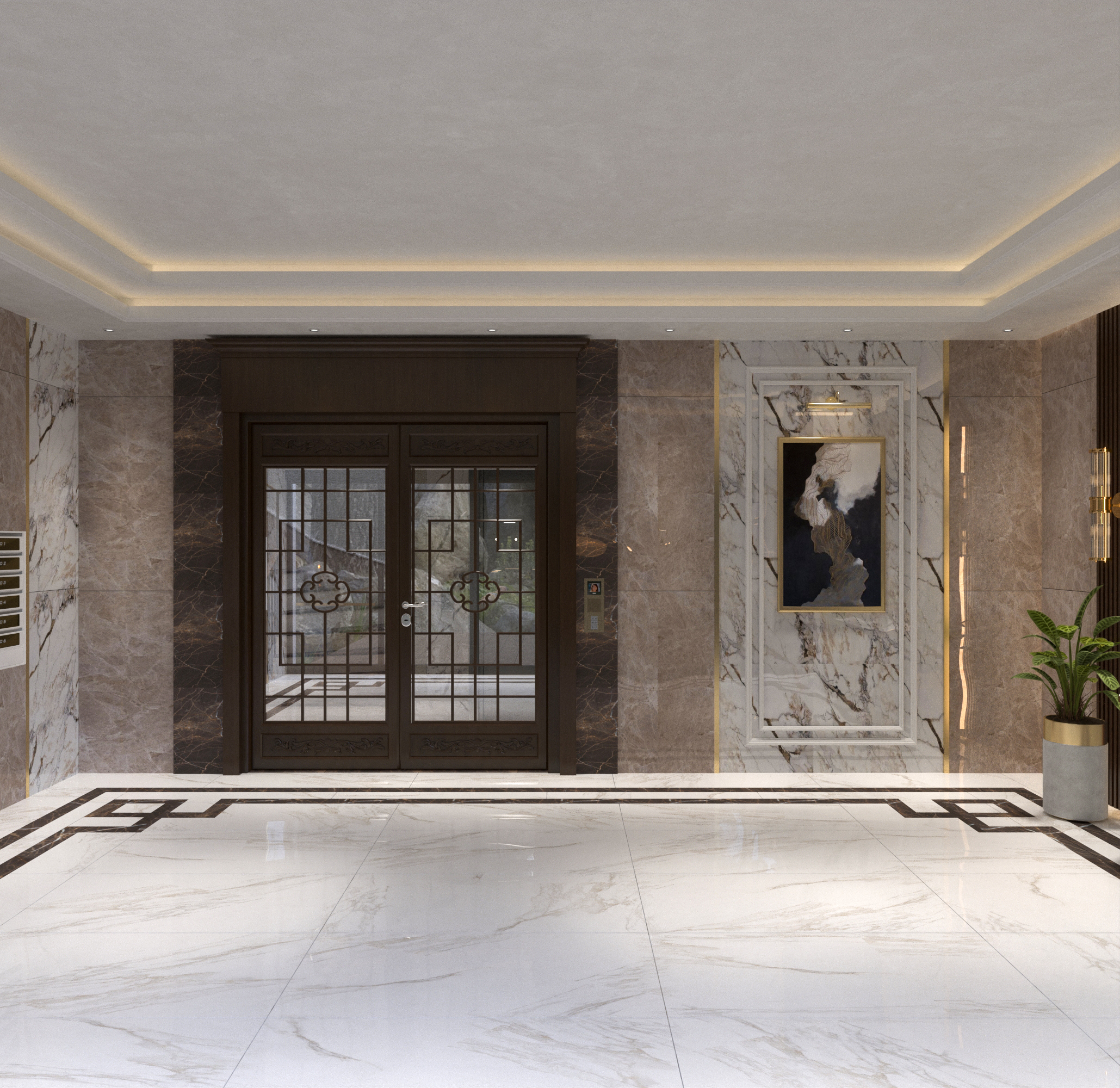 伊斯坦布尔住宅入口设计丨土耳其伊斯坦布尔-4