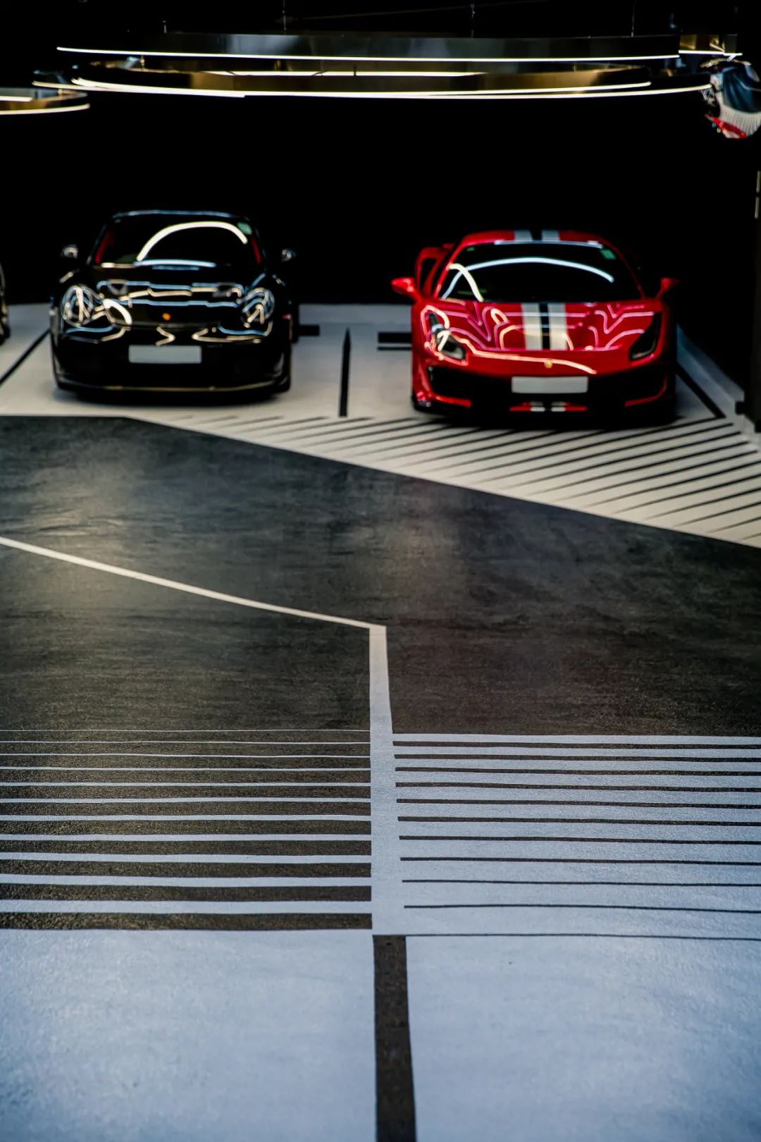 1000㎡私家车库，自由流动的“跑车博物馆”丨OFT设计-48