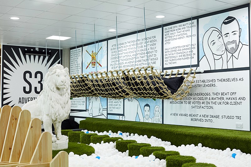 创意无限！派拉蒙打造酷炫 S3 广告公司办公室-9