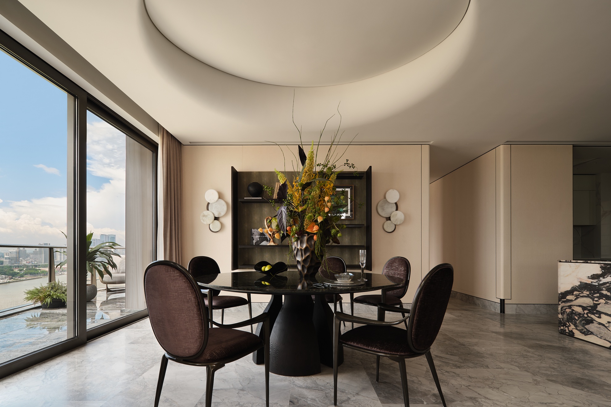 霍英东集团南天名苑复式丨中国广州丨硬装WJID维几设计,软装OPS观致设计-14