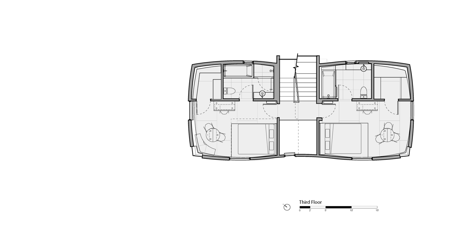 洛杉矶 Santa Monica Canyon 独特曲线住宅设计丨美国洛杉矶丨Eric Owen Moss Architects-60