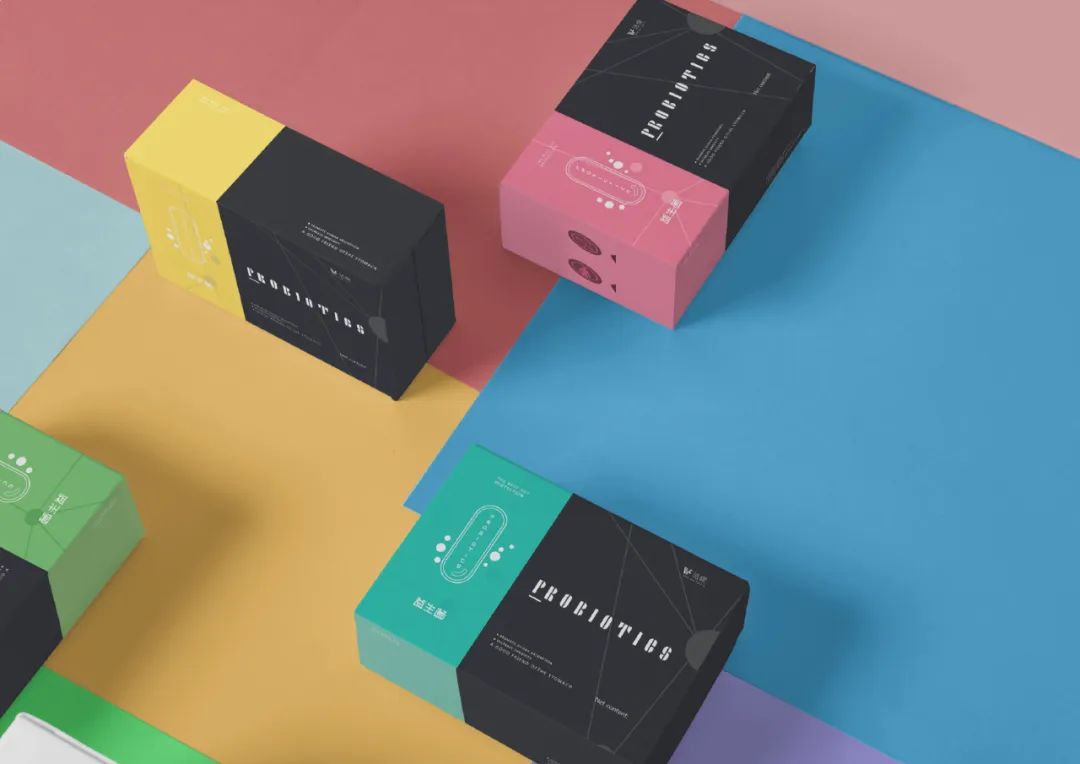 保定法鵜益生菌店,对比色设计吸引眼球-55