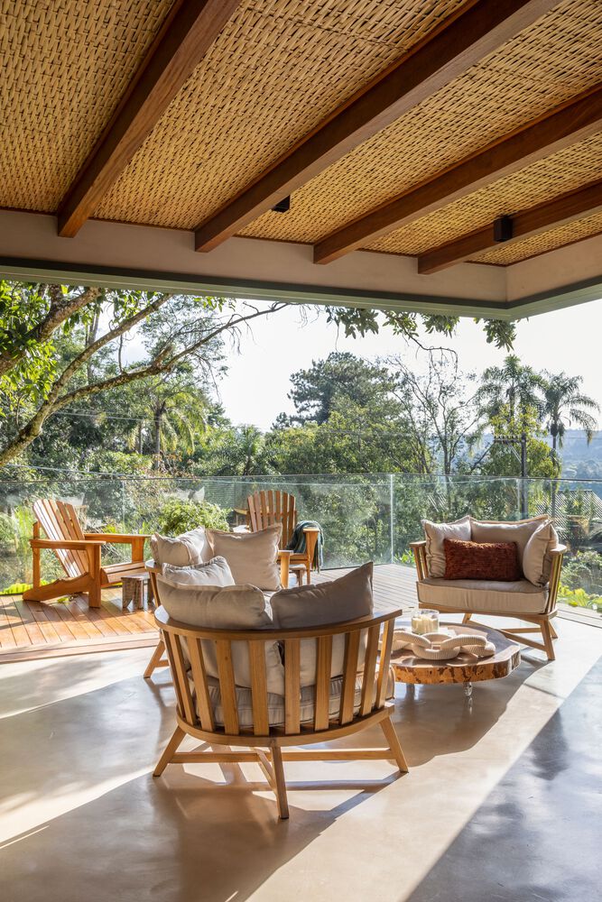巴西 Ibi House 和谐乡村风格设计-49