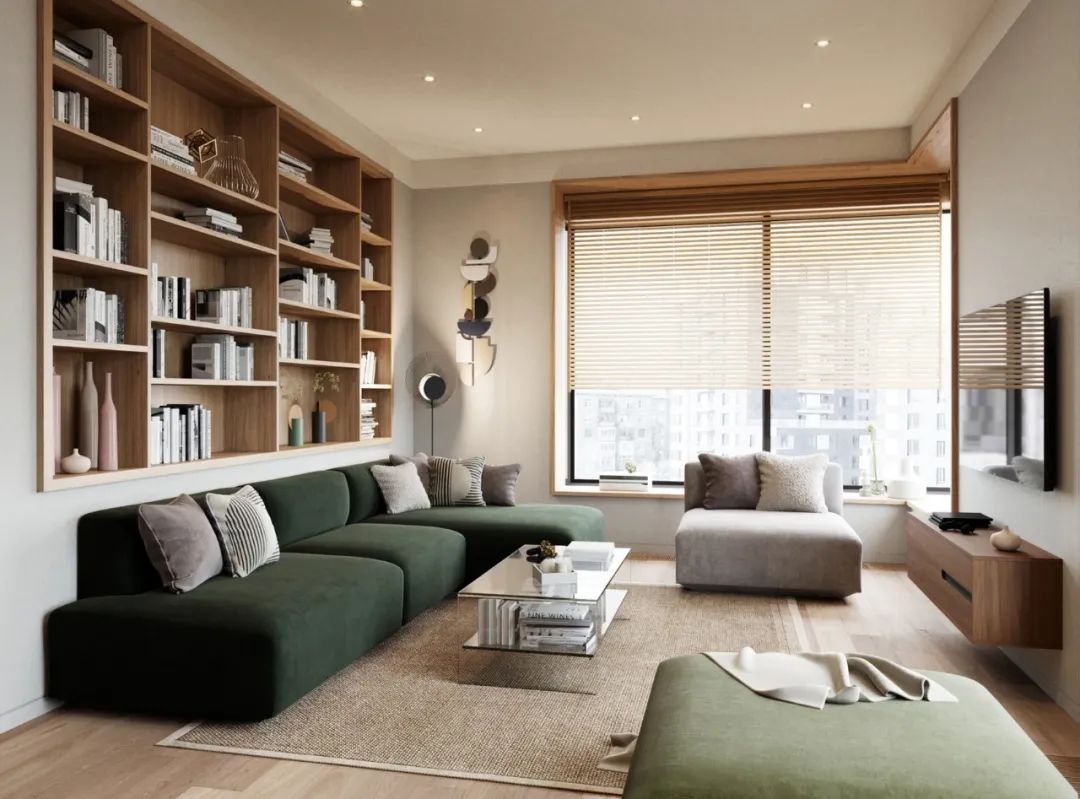 莫斯科 106㎡现代简约家居，融入苏联构成主义风格-120