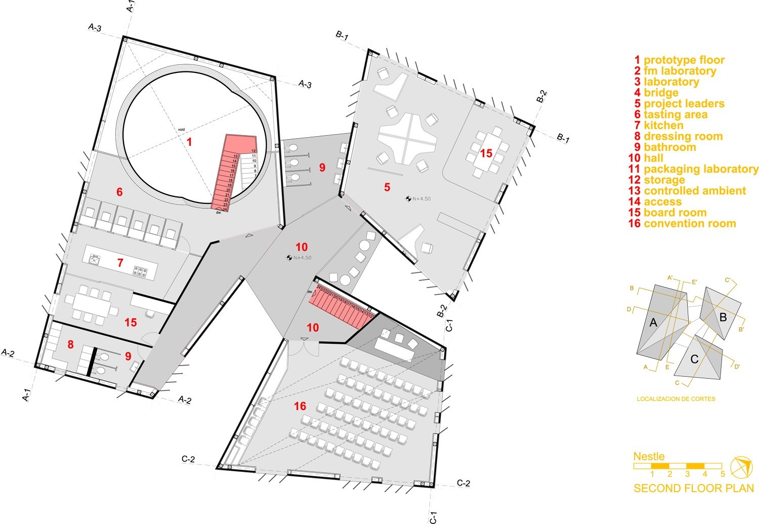 克雷塔罗州雀巢市的实验室和办公室丨墨西哥克雷塔罗丨Rojkind Arquitectos-32
