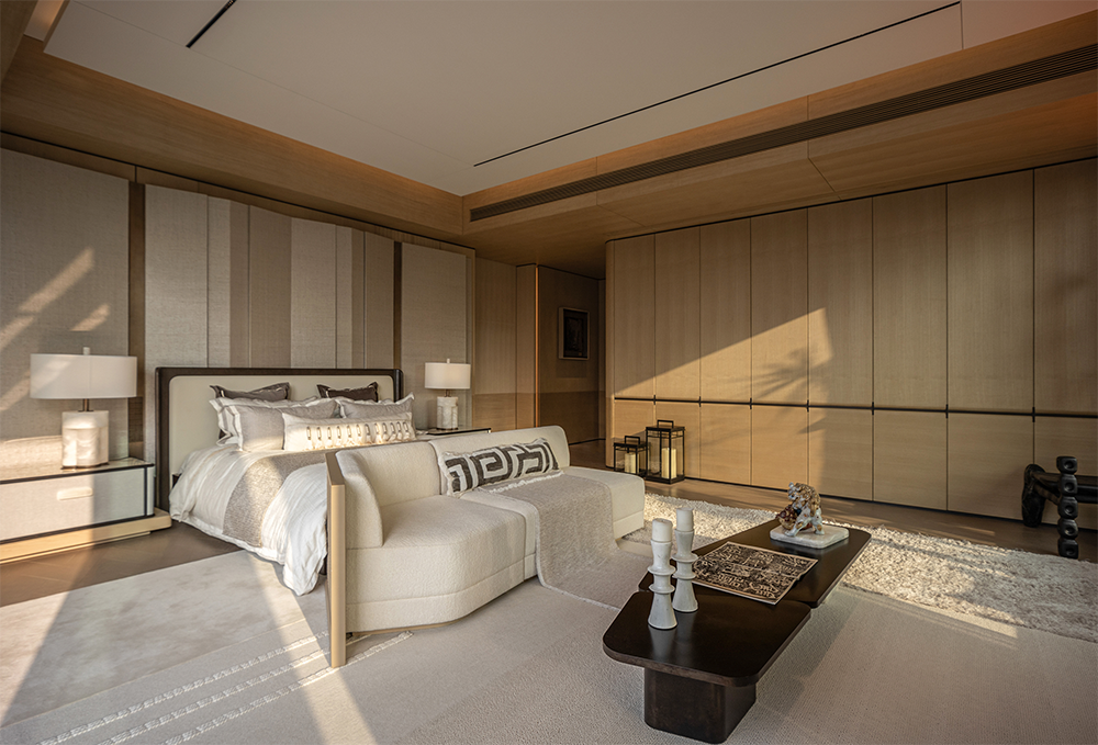 万华成都麓湖黑鉐岛上叠别墅样板间丨中国成都丨深圳市盘石室内设计有限公司,万华室内设计中心-28