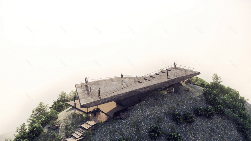 深圳梅沙尖城市观景平台丨中国深圳丨line+ studio-50