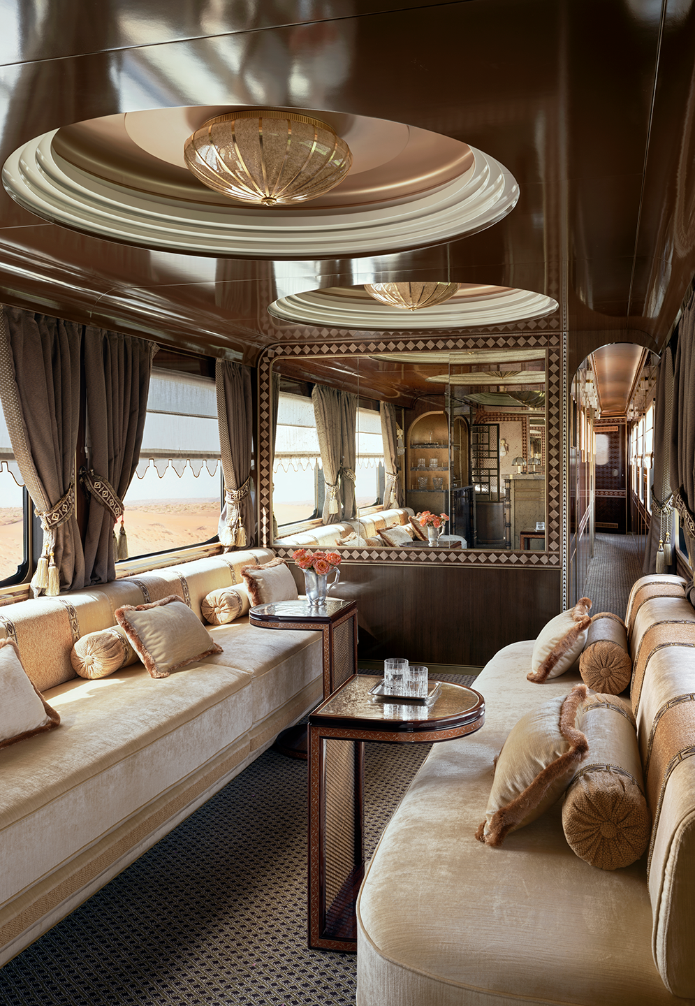 中东首列超豪华列车（Dream of the Desert）丨沙特阿拉伯利雅得丨黎巴嫩建筑师与室内设计师Aline Asmar dAmman-30