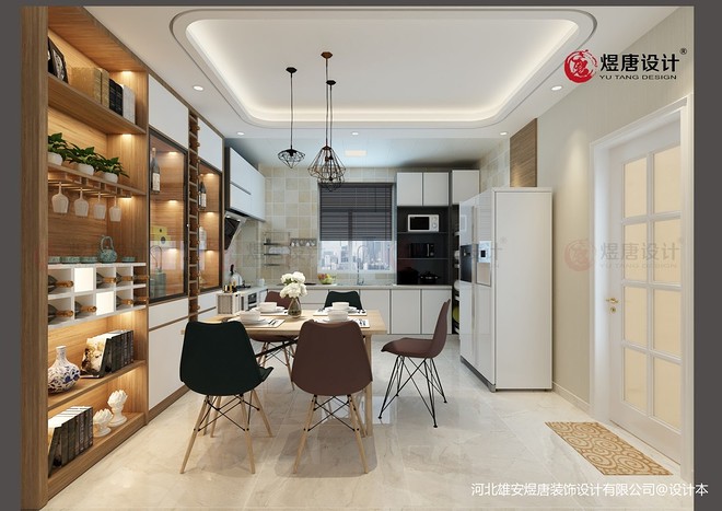 容城新北花园住宅设计丨河北雄安煜唐装饰设计有限公司-19