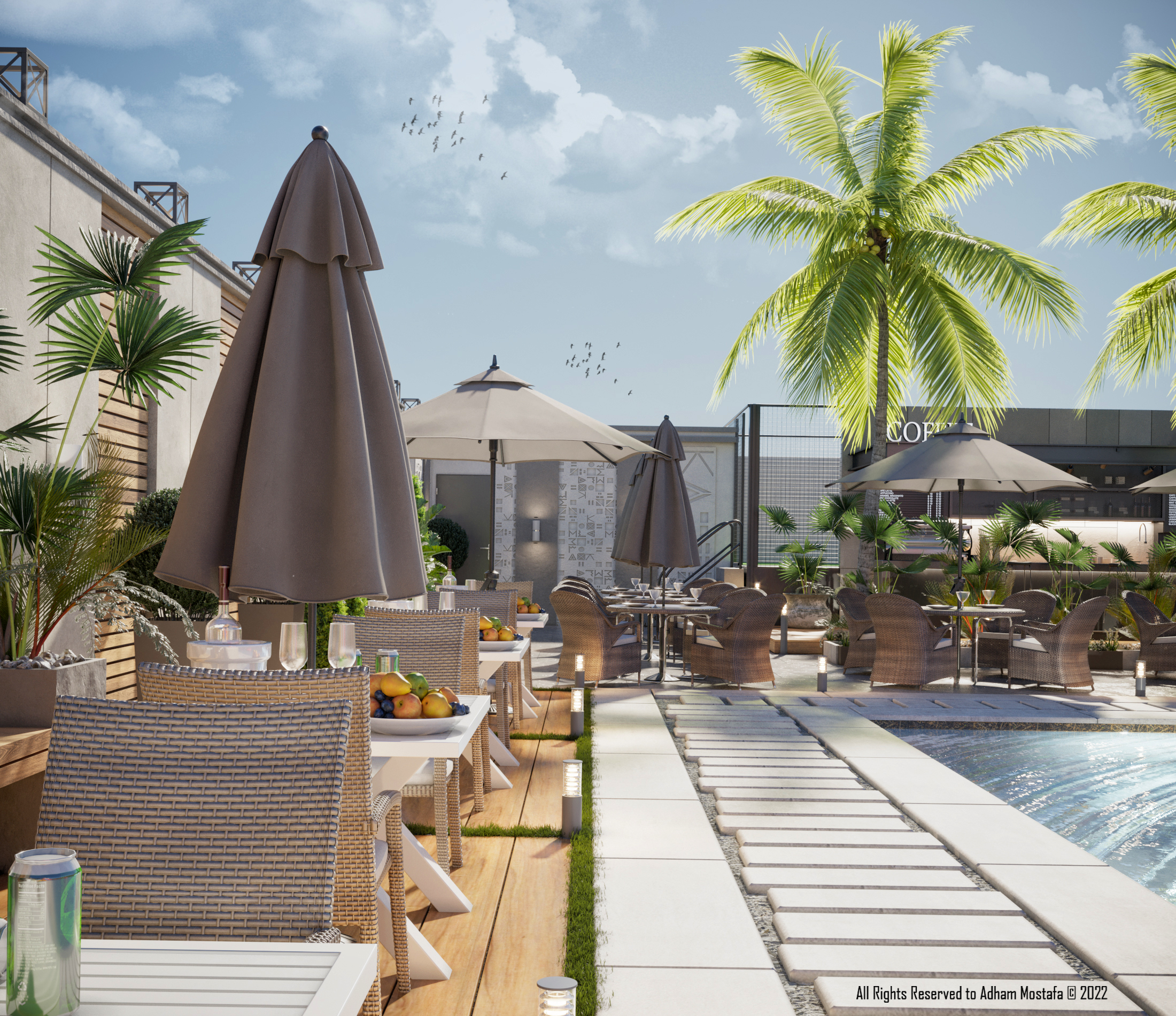 咖啡馆和儿童区丨埃及-5