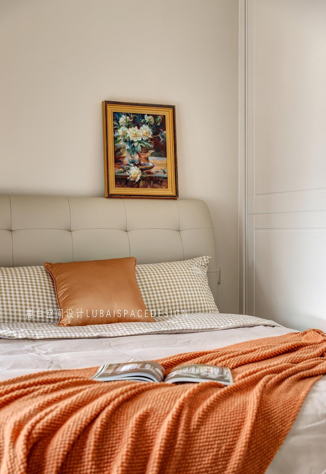 96㎡复古风精装房丨鹿白空间设计-31