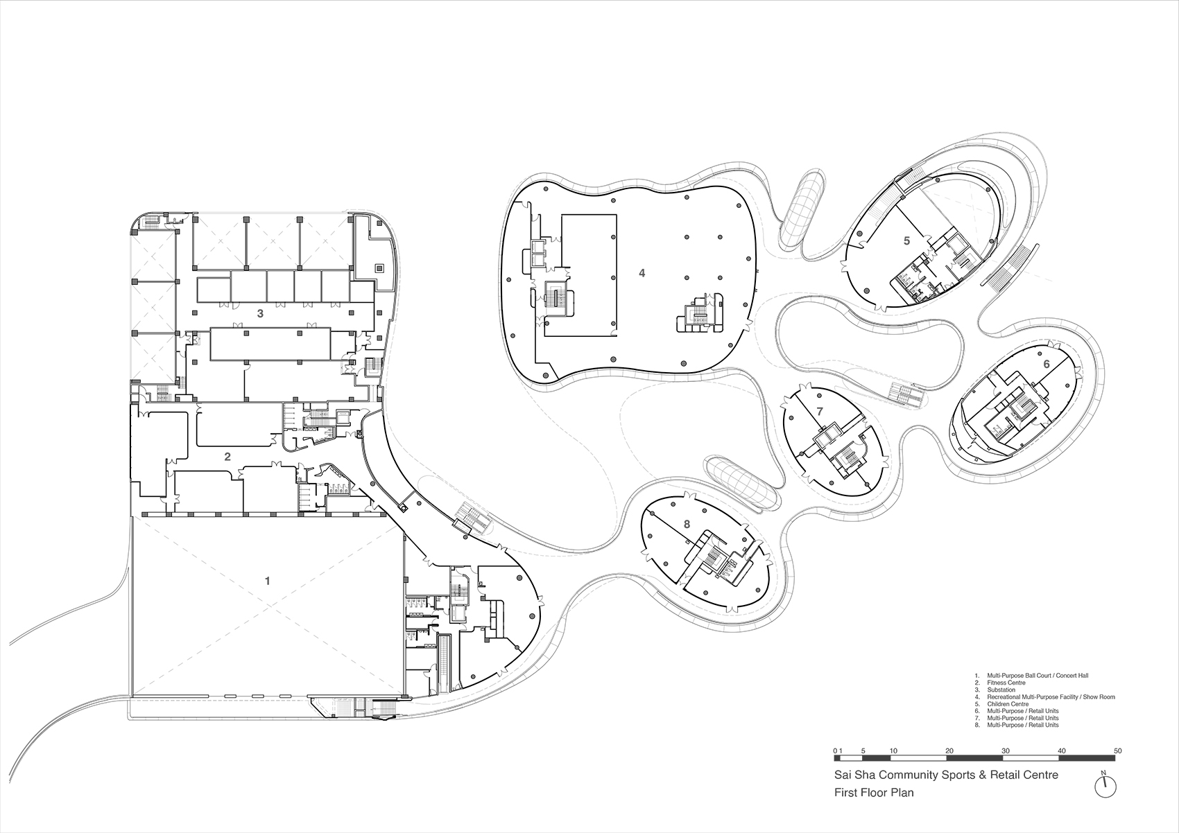 西沙GO PARK丨中国鞍山丨扎哈·哈迪德建筑事务所（Zaha Hadid Architects）-60