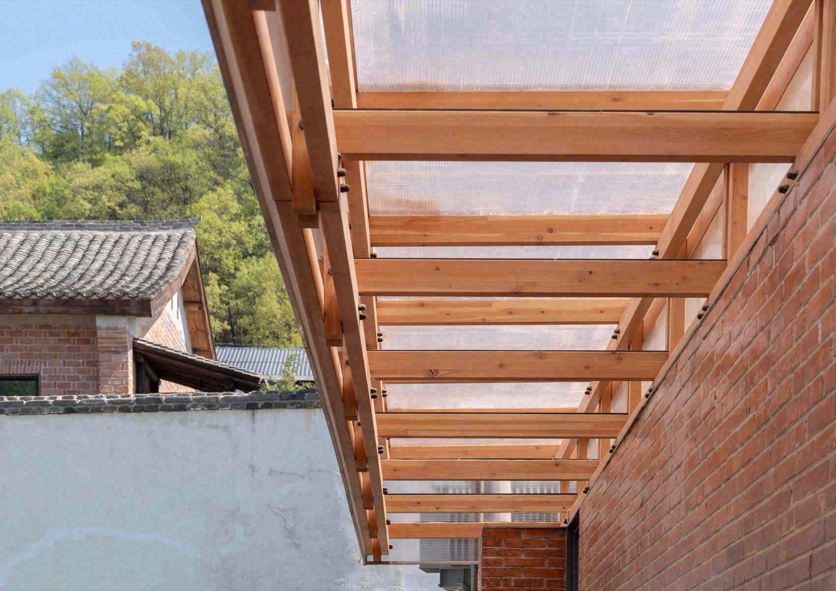 留坝老街红砖公厕丨中国汉中丨尌林建筑设计事务所-81