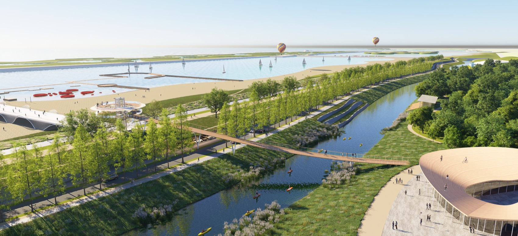 上海“V”型海岸带生态空间规划设计丨中国上海丨WEi Studio,清华建筑设计院,上海市政工程设计总院-99