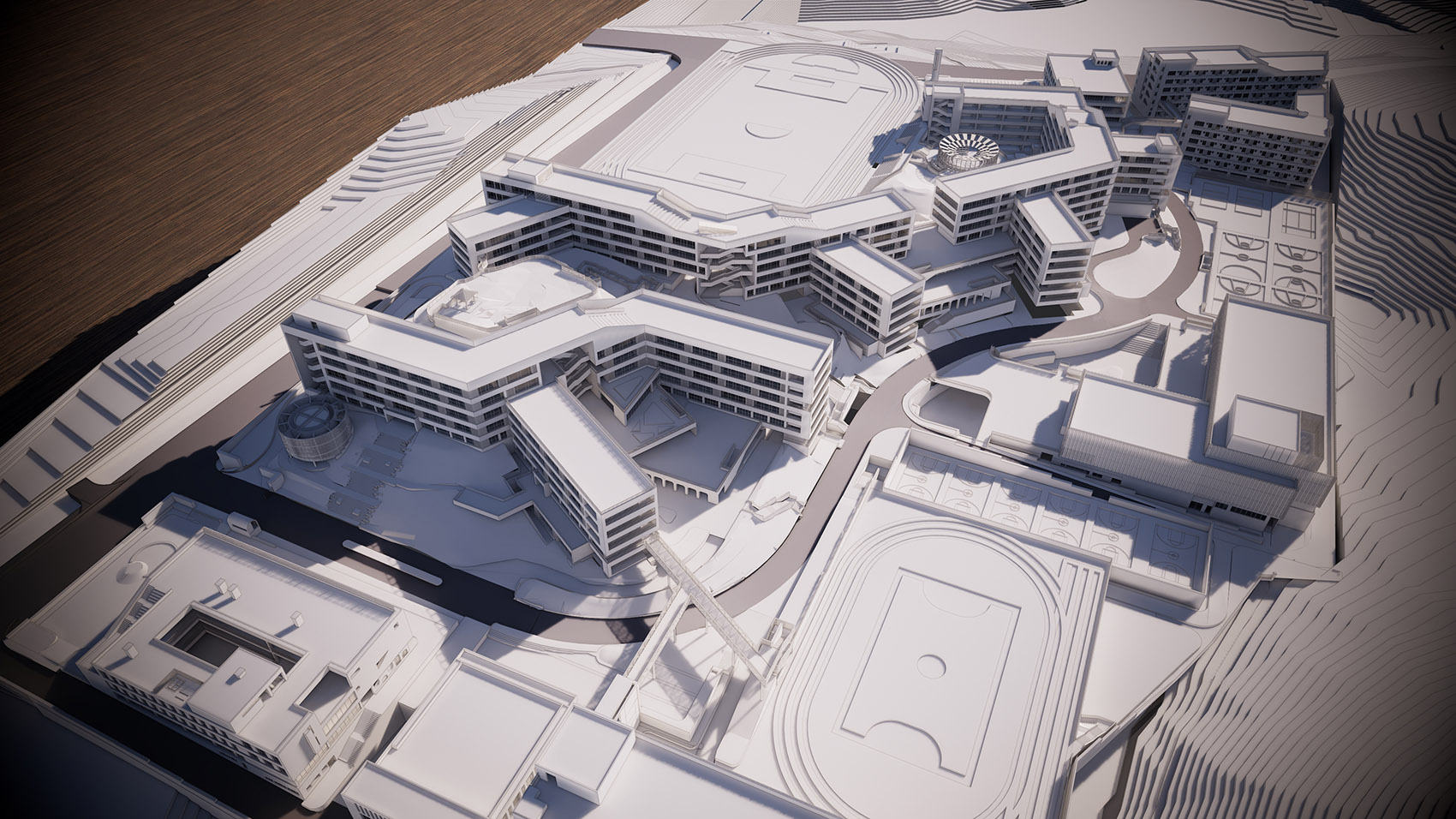 吉首中驰·湘郡礼德学校丨中国湘西丨山东建筑大学建筑城规学院象外营造工作室-72