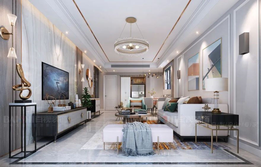 百视装饰•翰林公馆 | 打造浪漫时尚生活空间-106