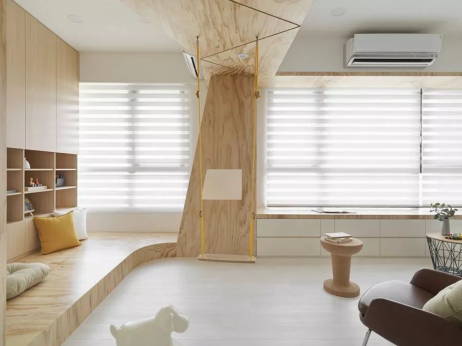 台湾原木风亲子宅设计 | WOW！游乐园-20