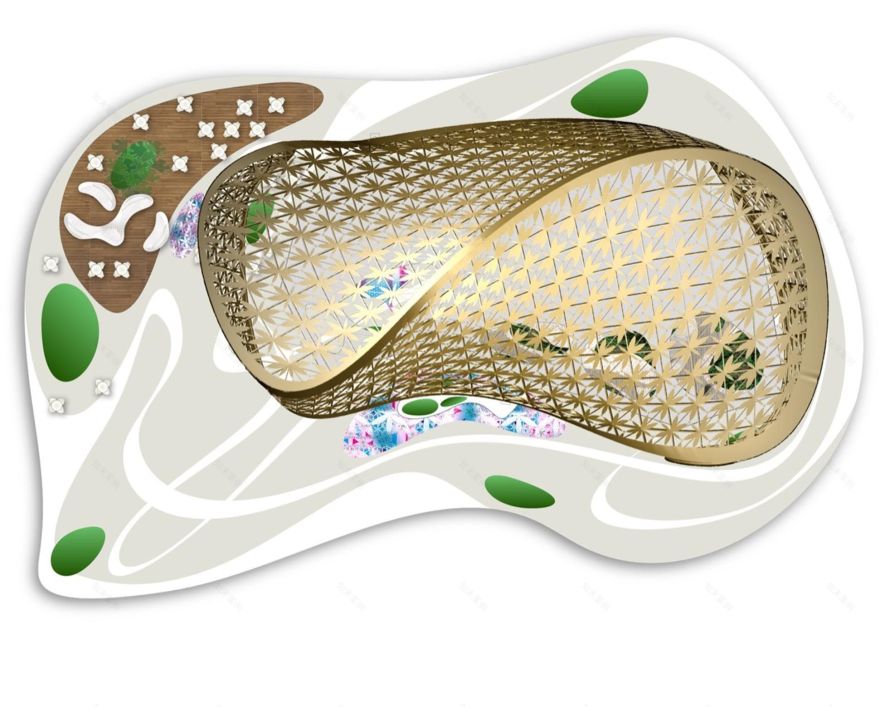 金叶嵌彩蝶——3deluxe 打造的中东热带雨林秘境-39