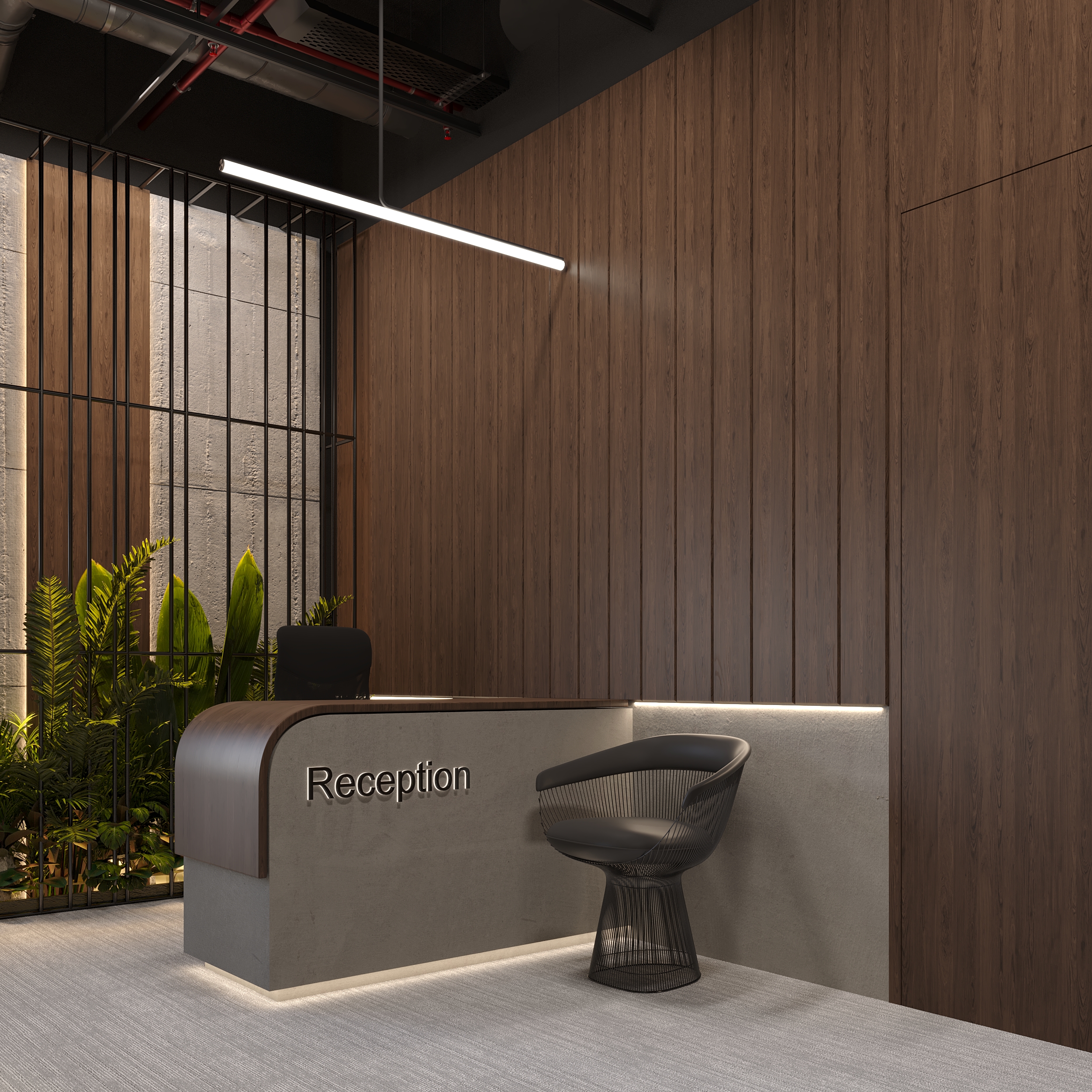 Reception Office & Working Area-0