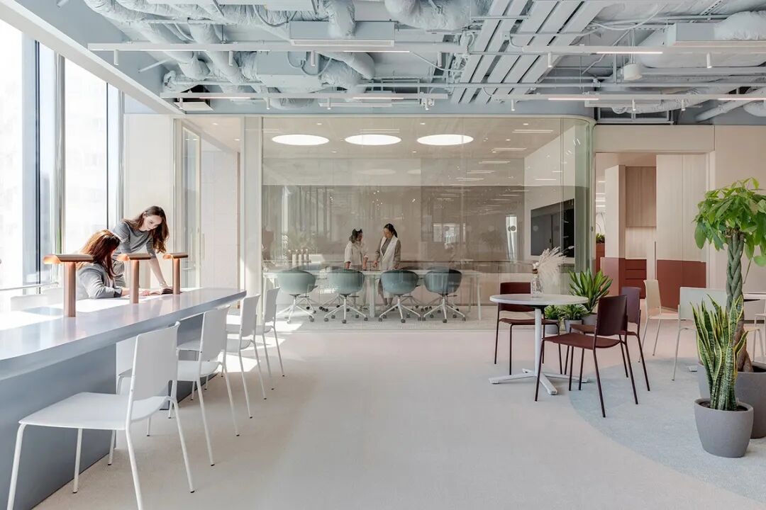 金融巨头的自然疗愈型办公美学 · Bean Buro丨中国香港丨Lorène Faure等团队,艺术设计Angel Hui-13