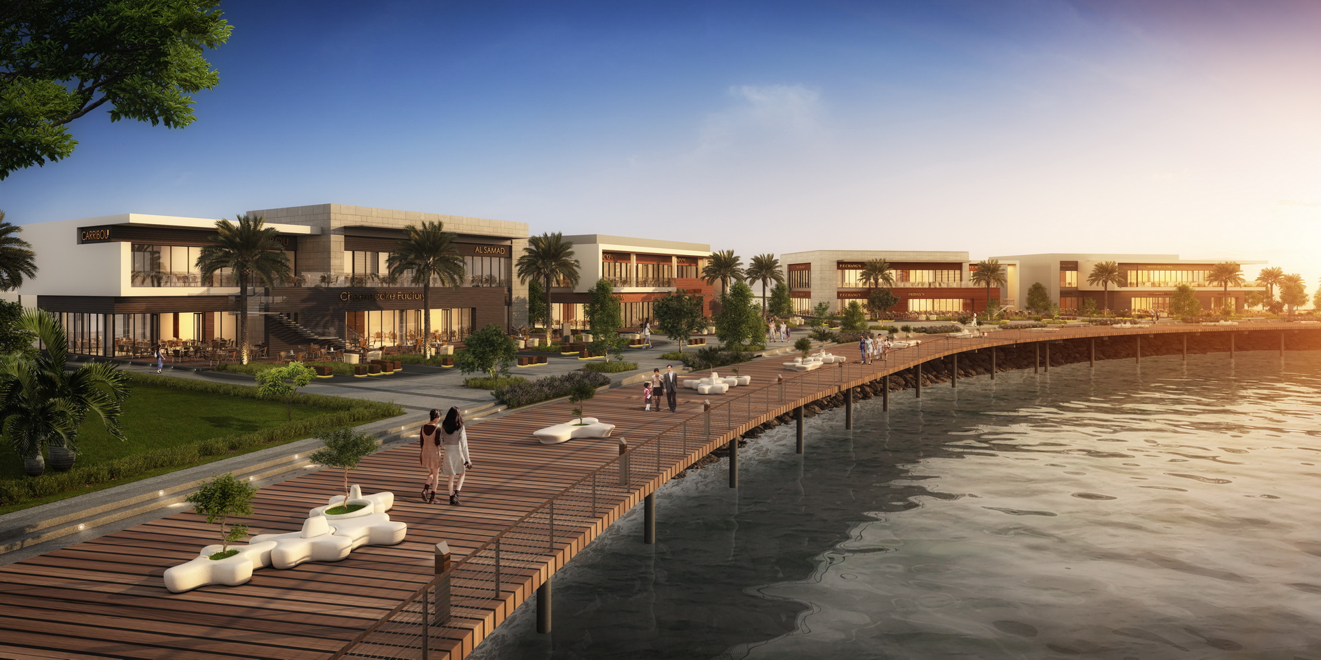 阿联酋阿尔马加岛一期 Le Promenade 购物商场设计-9