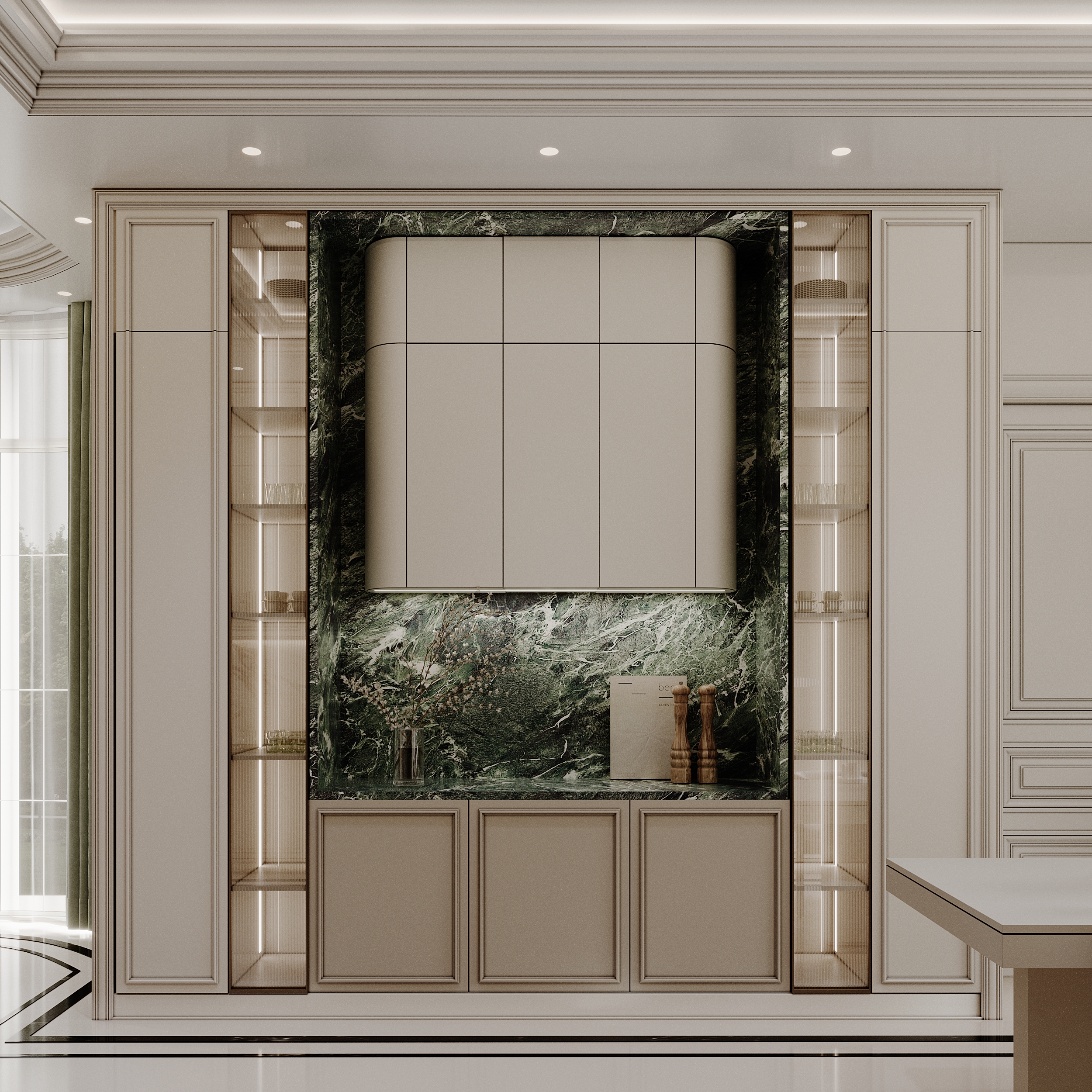 Luxury Neoclassic Kitchen-13