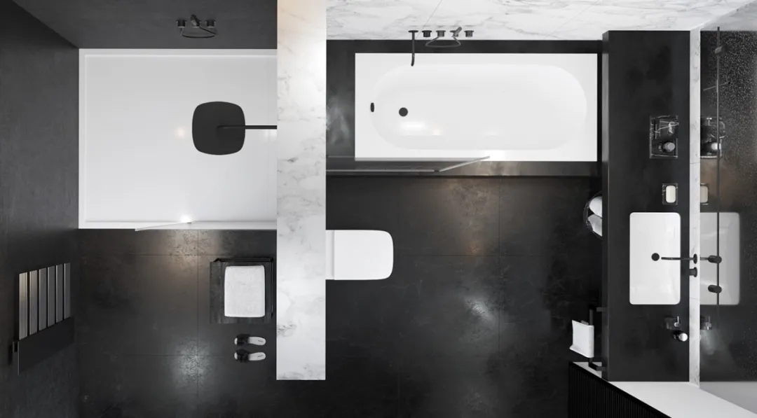 高级黑＋极简白的质感奢华-33