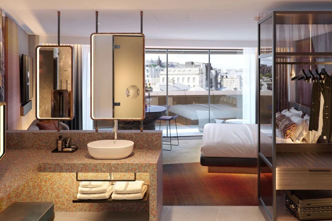 爱丁堡 W 酒店丨英国丨Jestico & Whiles-33