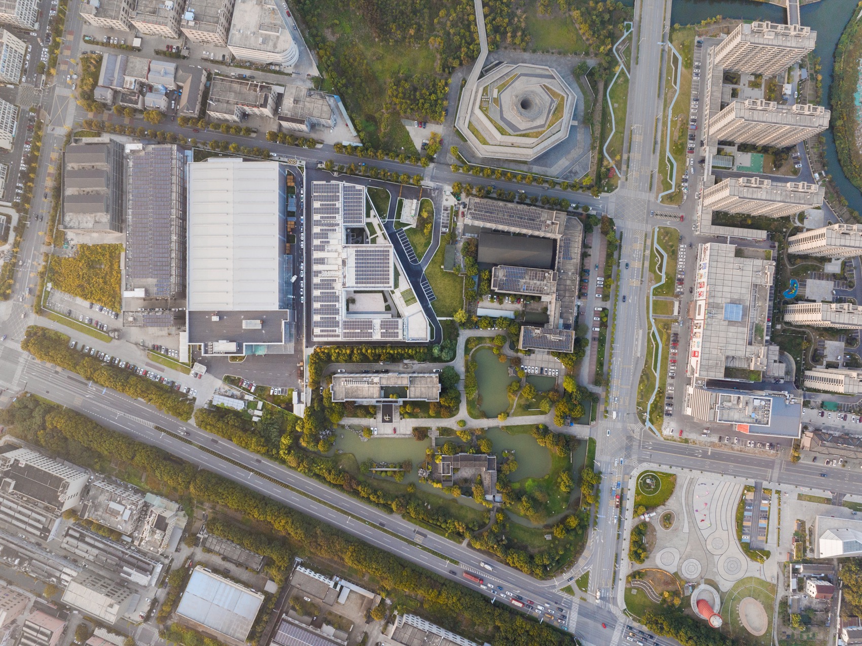 中达科技办公综合体丨中国浙江丨上海半场半地建筑设计工作室-5