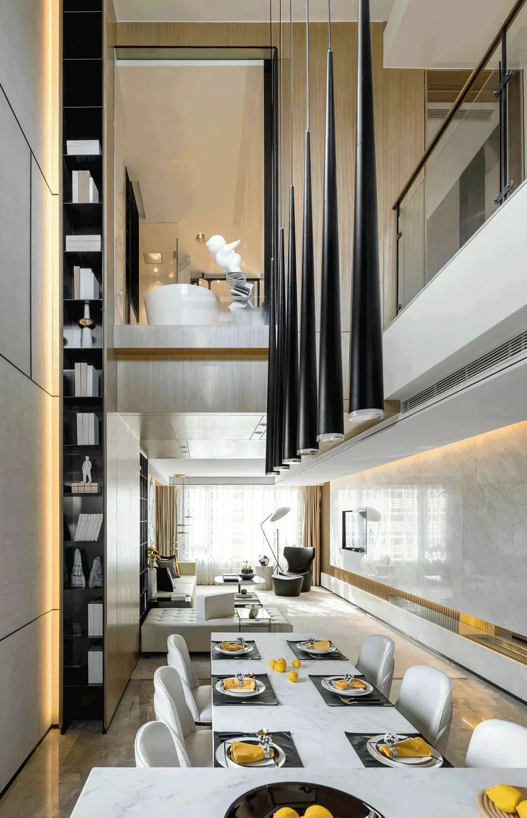 天津上东金茂府叠拼，演绎新中式别墅美学-85