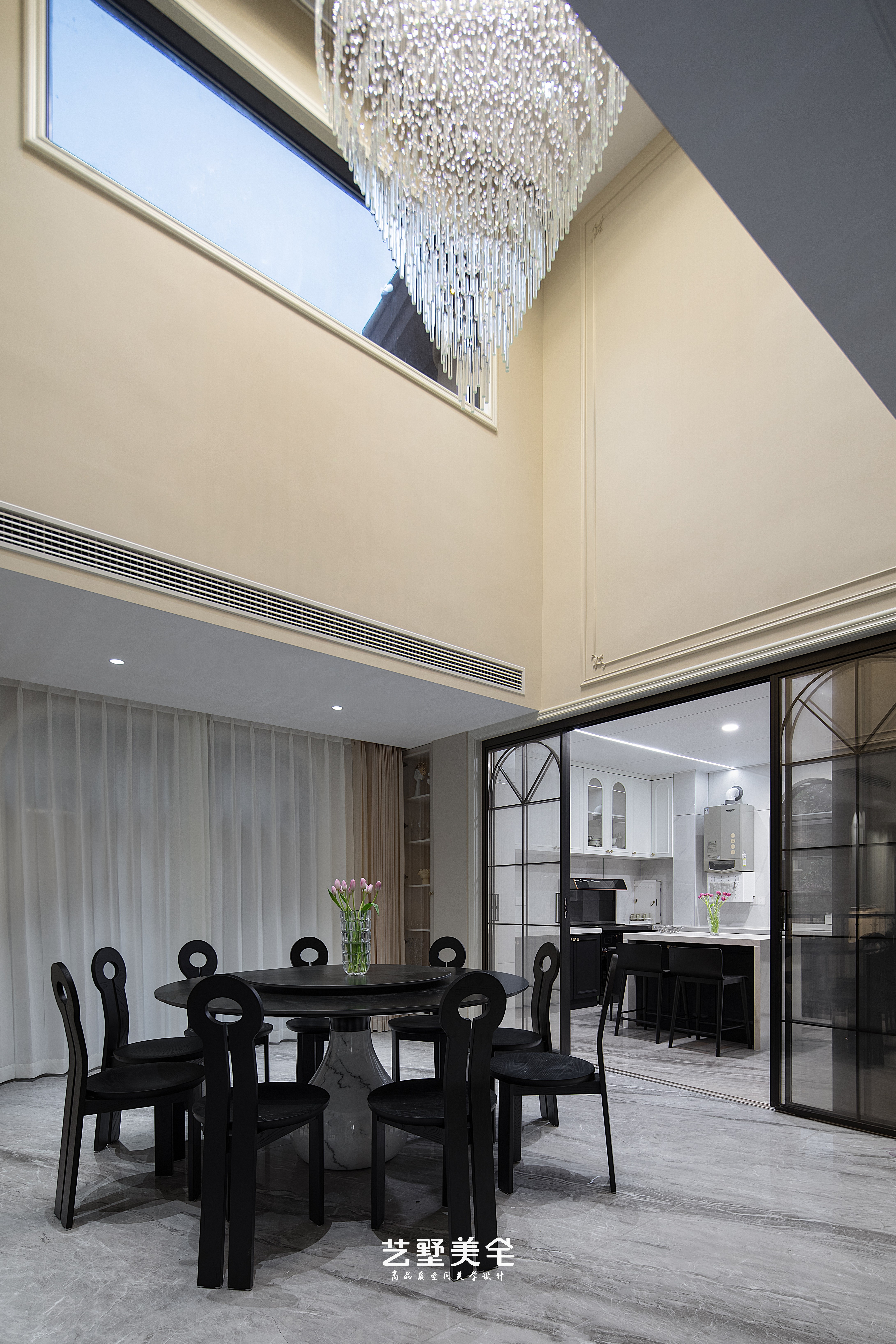 淮南*金地艳澜山 400㎡轻法式别墅设计丨中国淮南丨艺墅美宅设计-18