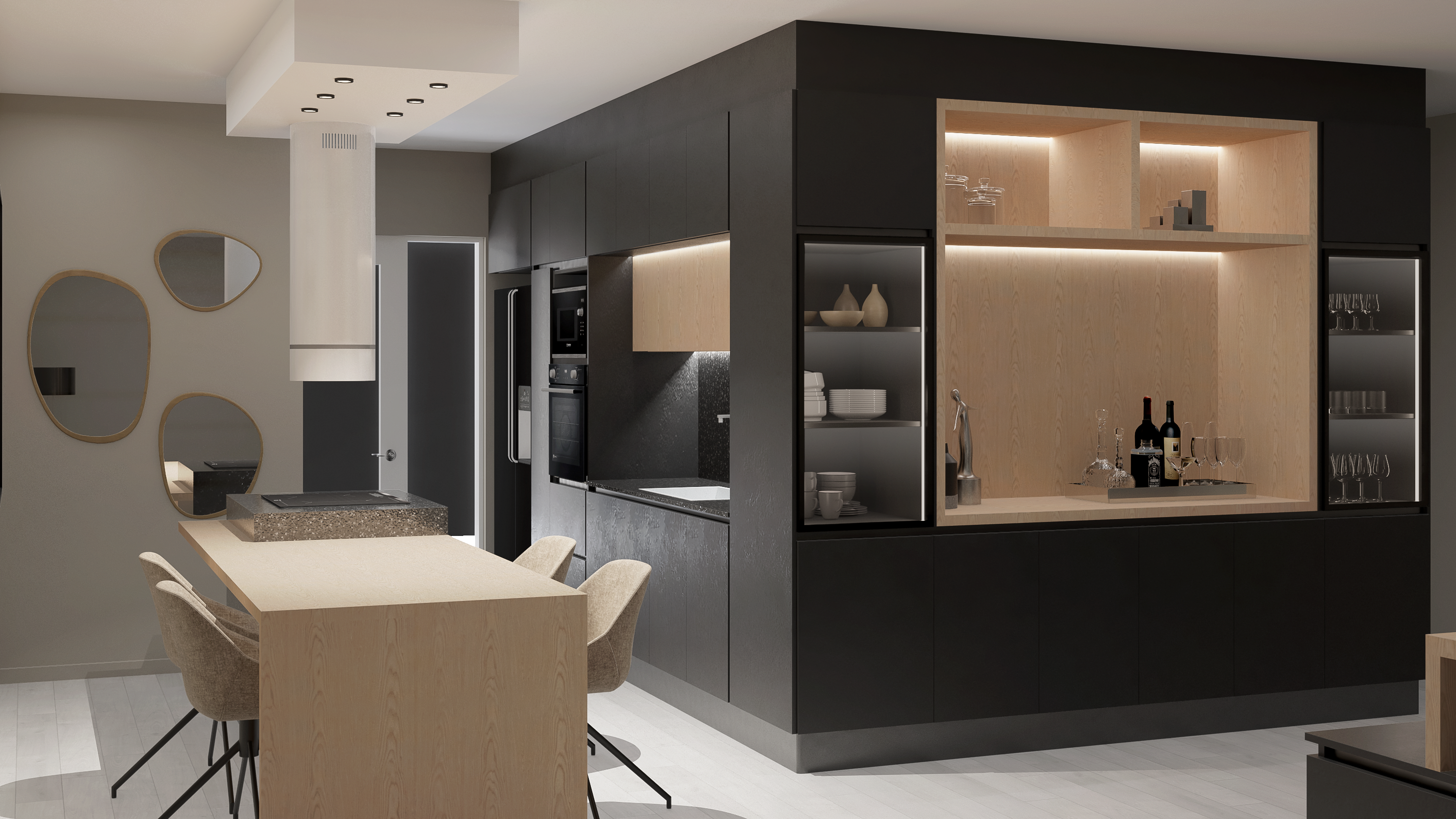 Ramallo建筑可视化,电视架可视化等多个项目丨micaelasanmartin-30