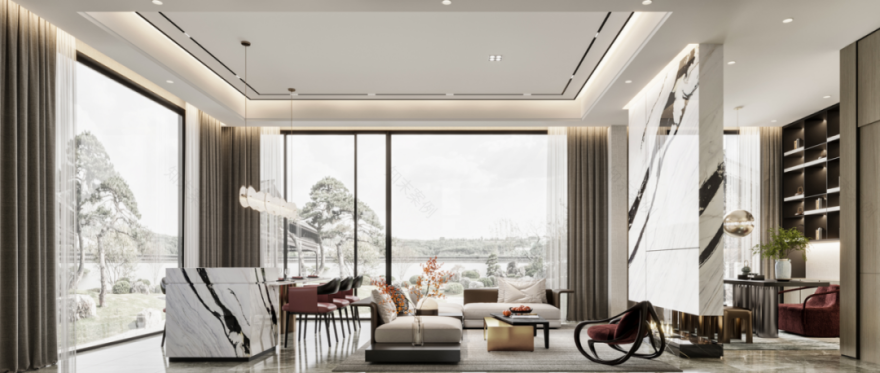 墨韵东方 · 江西樟树市 385㎡联排别墅设计丨中国江西丨MID 涵冰设计-57