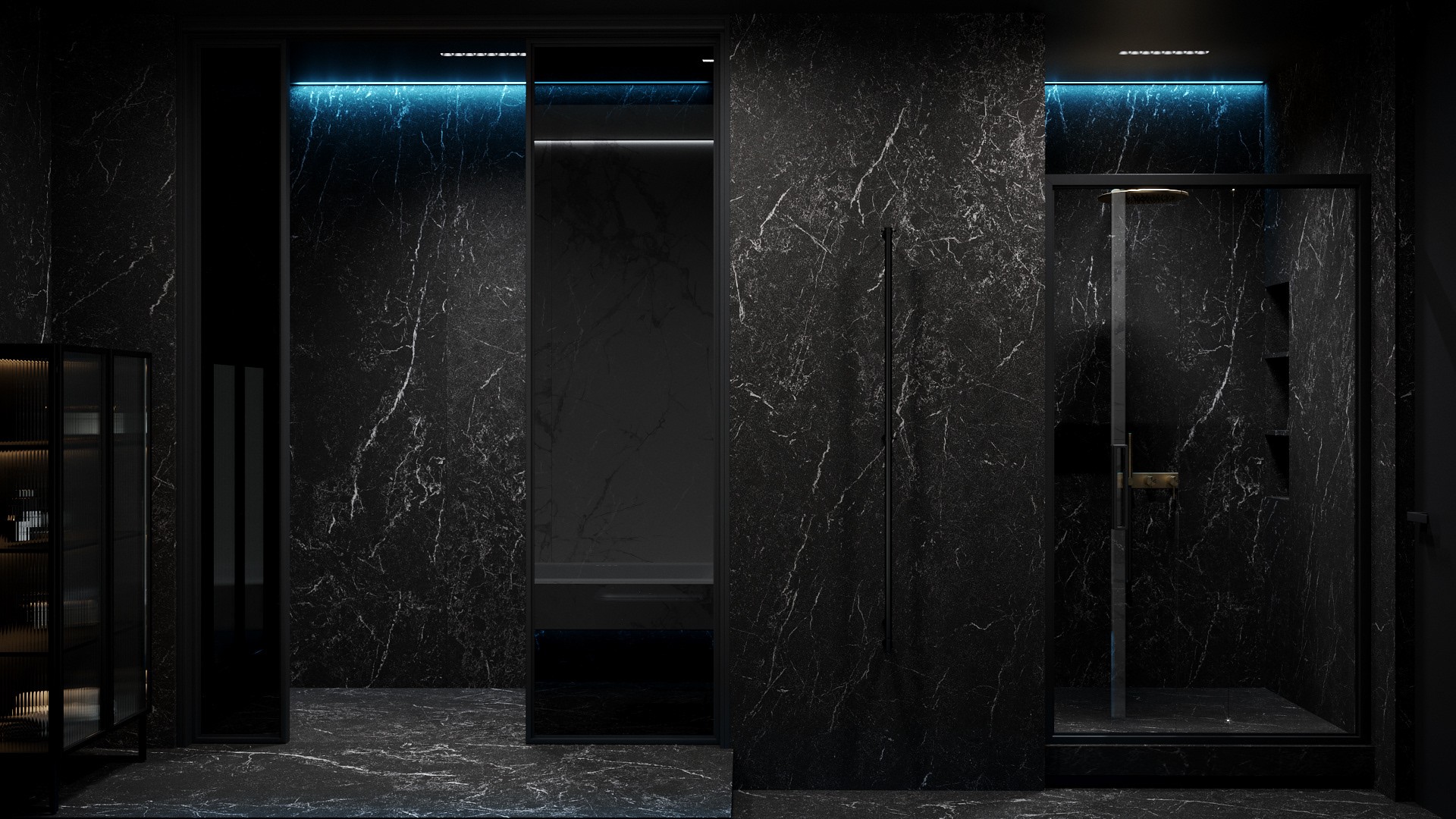 255平，大户型黑色简约系-26