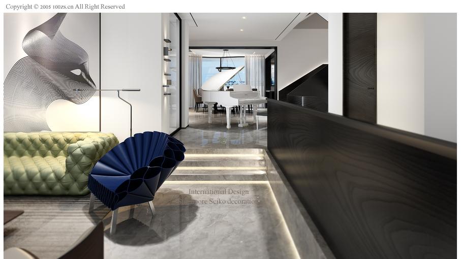 杭州观澜时代国际化风格室内设计-12