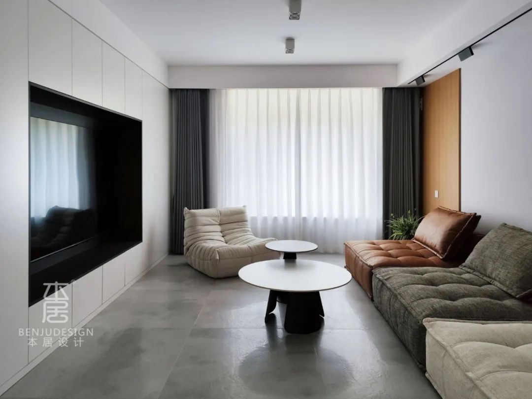 140㎡现代简约风住宅设计丨本居设计-25