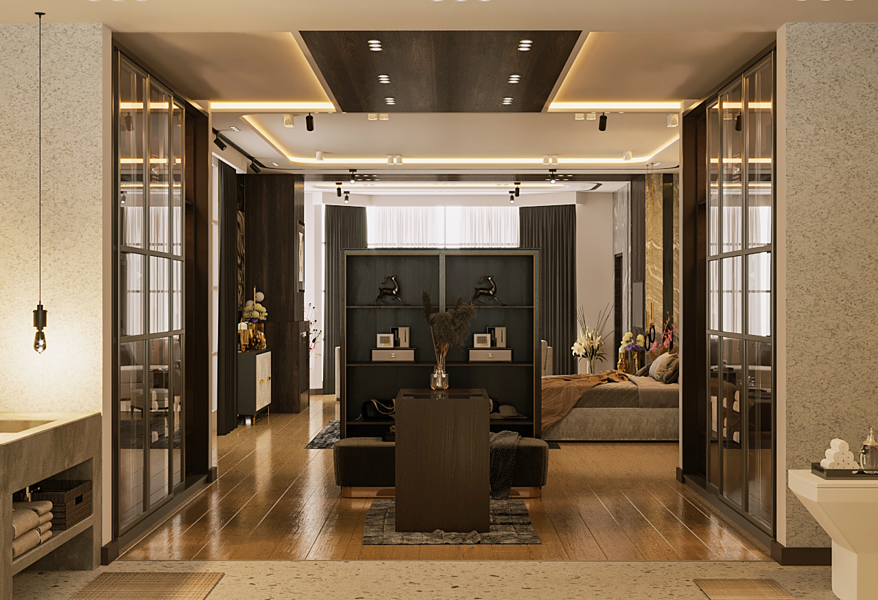 融合功能的卧室设计丨Selim Senin,Alev Doru,Rahman Kebic-23