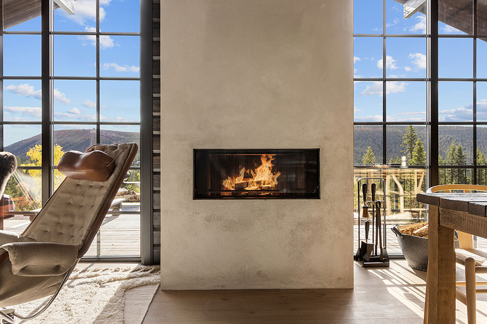 瑞典时尚对比风格小木屋设计-7