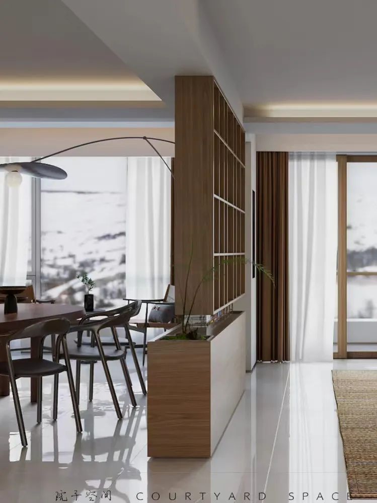 南山国际社区轻复古法式风设计案例丨院子空间设计工作室-27