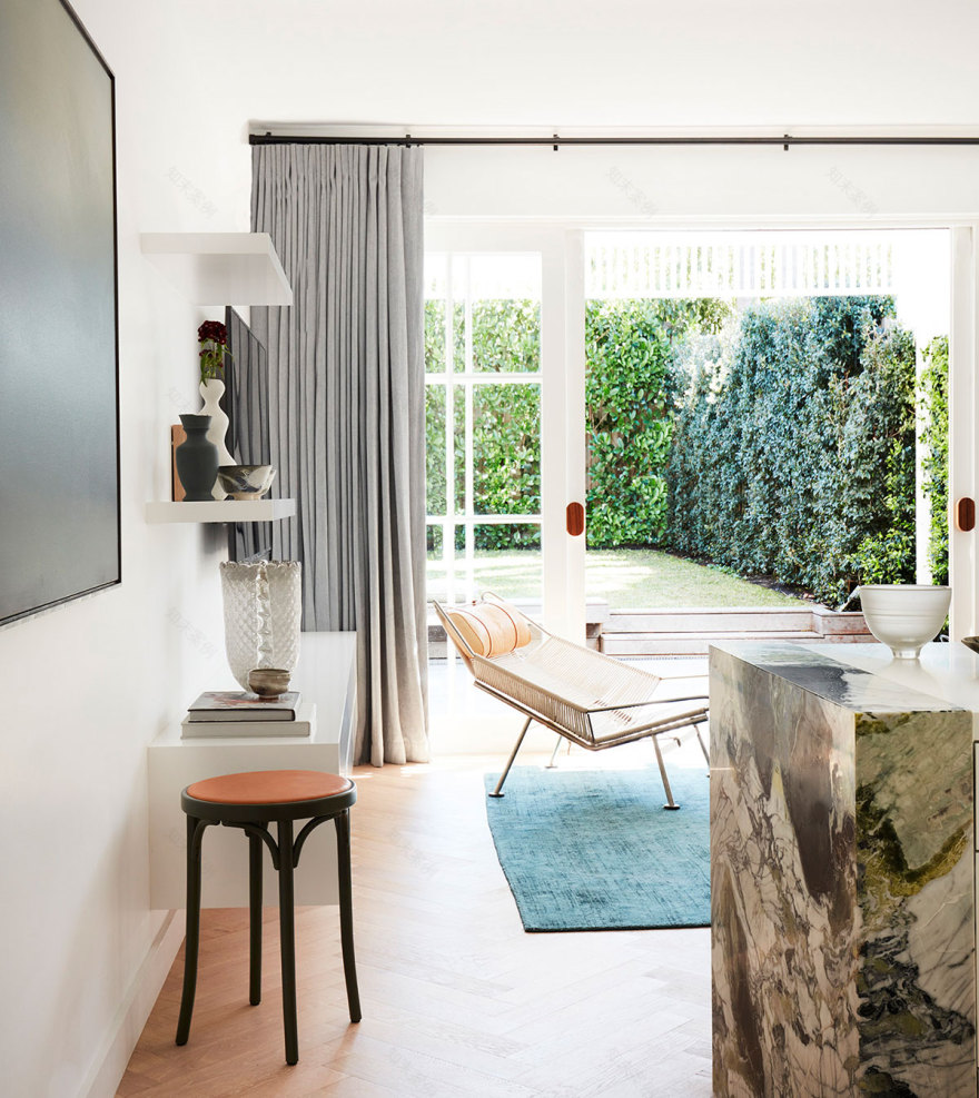 悉尼邦迪海滩彩色度假屋设计-1