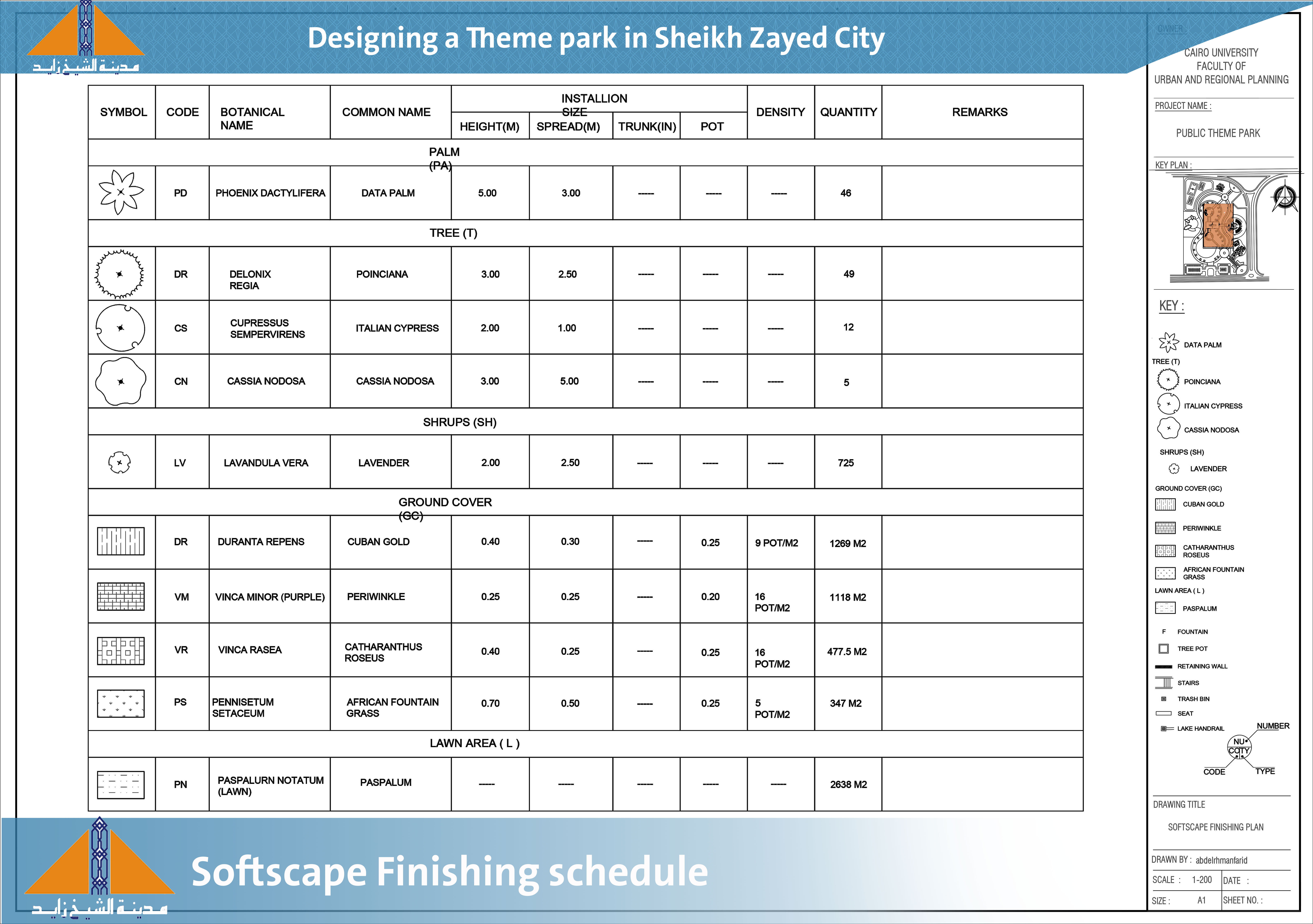 谢赫扎耶德城主题公园景观设计丨埃及-14