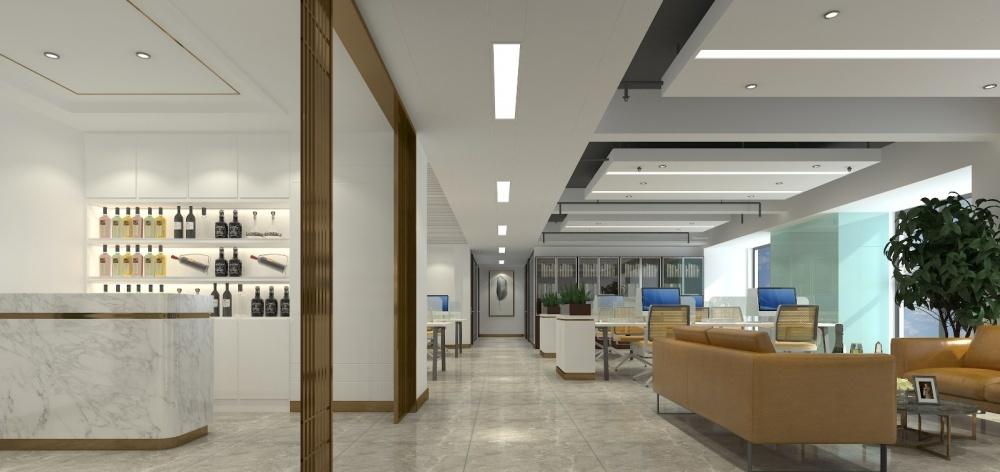 信禾商贸办公空间设计-10