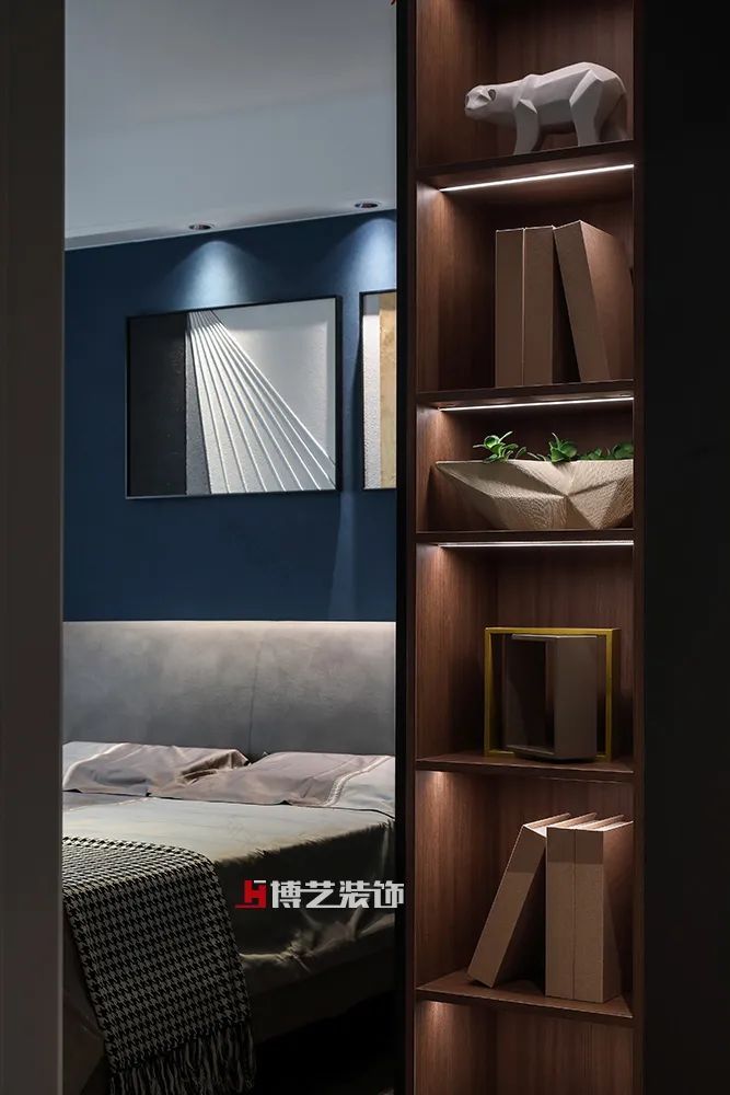 《灰色传奇》| 110㎡现代极简,高铁新城实景赏析-41