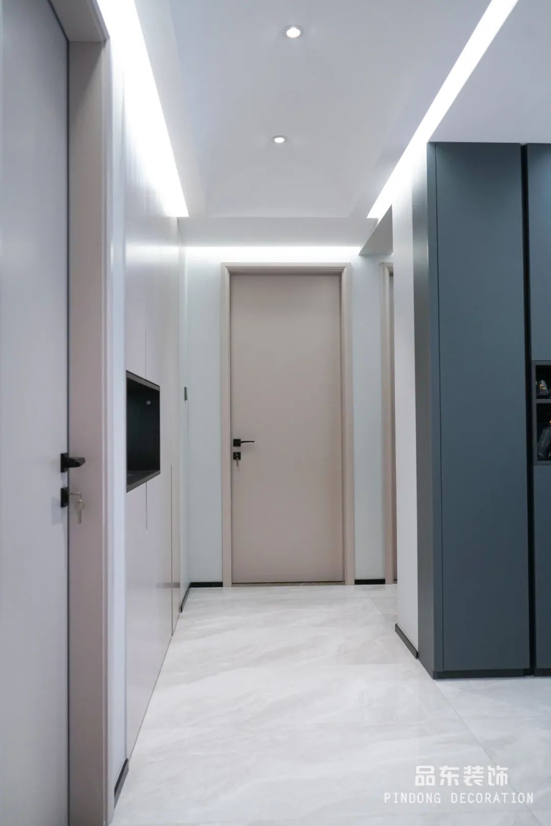 椒江山水润园 135㎡静谧之家丨台州品东装饰-54