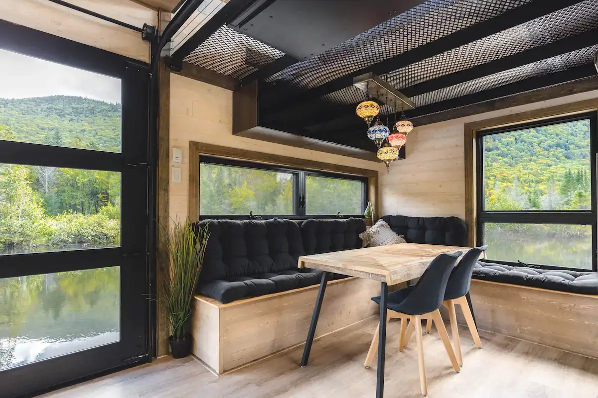 魁北克水上小屋 | 现代舒适与自然美景的完美融合-6