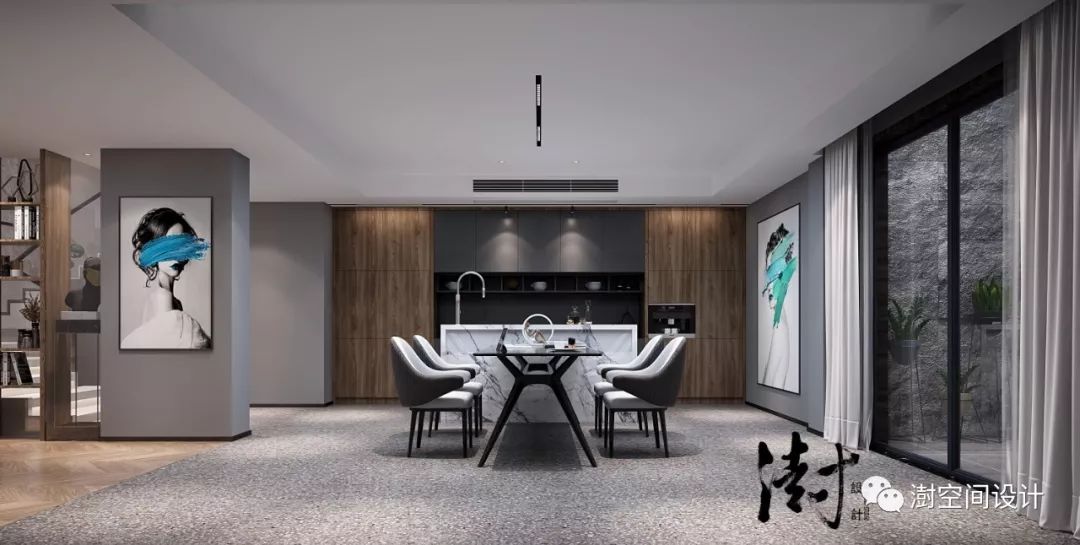 现代混搭御华名都,灰雅空间诠释宜居美学-31