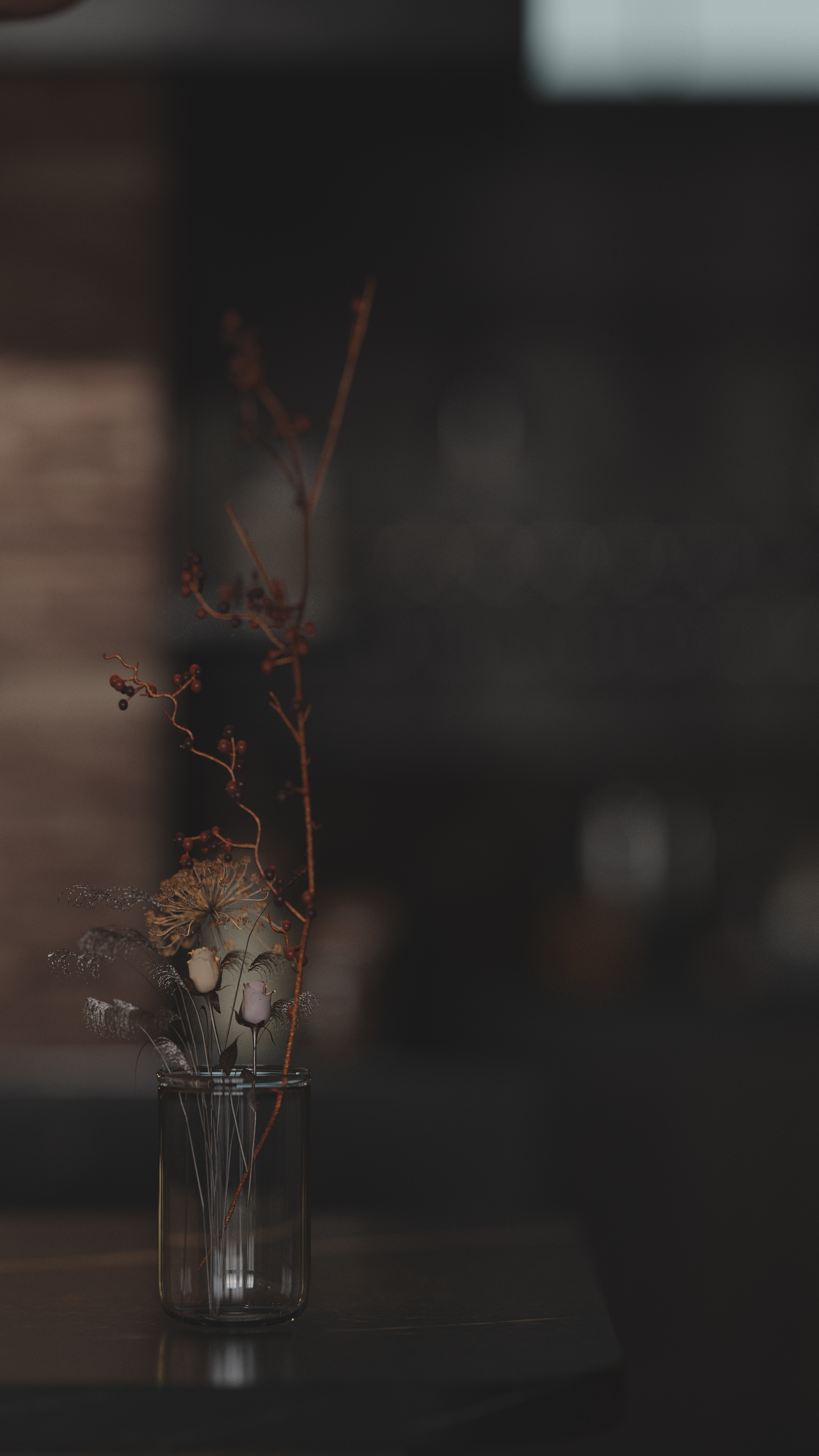 暗系小餐厅 | 3DMAX CR 5.0 Zbursh RizomUV PSCC 打造精致空间-13