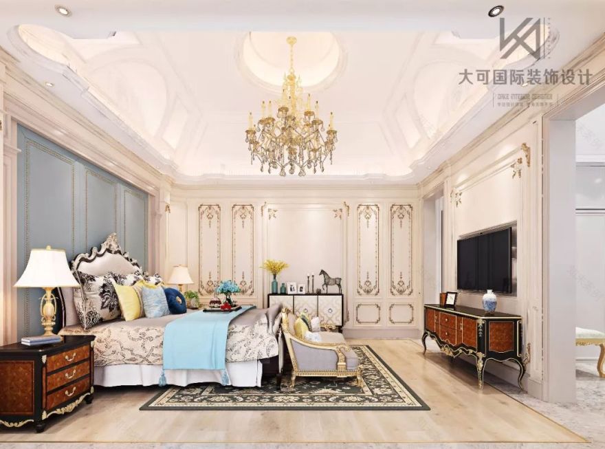 孙德友的溪岸艺墅 | 法式新古典的优雅与精致奢华-49