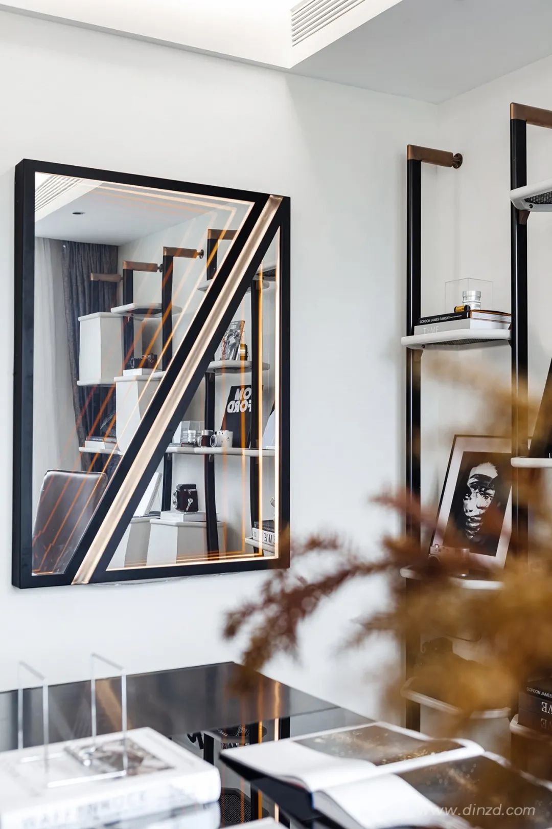 艺术无界,生活有声——烟台中海万锦洋房下叠样板间设计-21